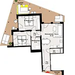 Apartamento 100 Qm Penthouse, Self-check-in, 2 Parkplaetze *