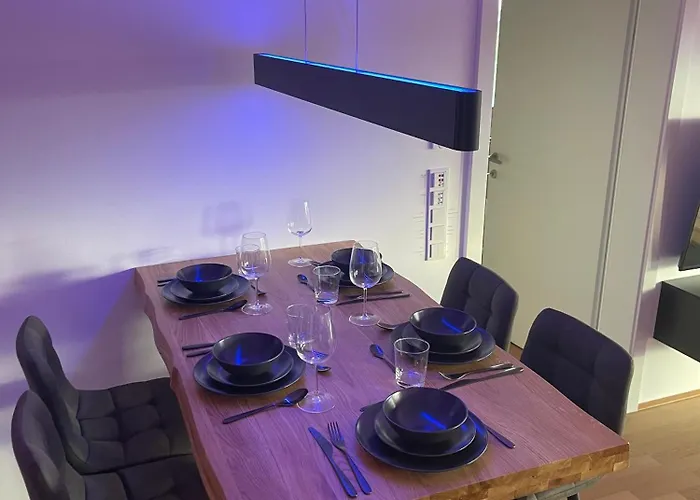 شقة 100 Qm Penthouse, Self-check-in, 2 Parkplaetze